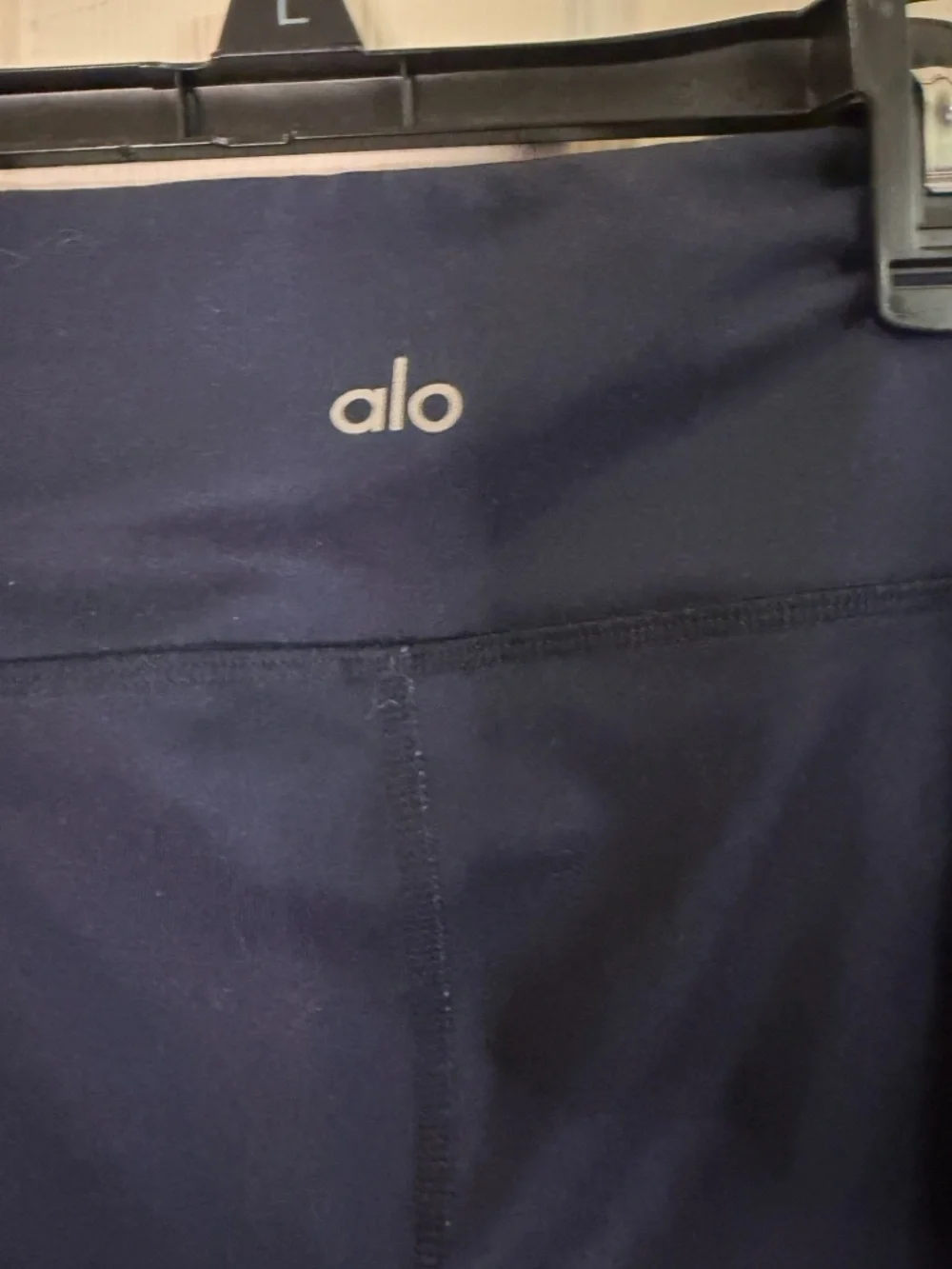 Alo Yoga $130 Goddess Legging Ltd Edition Blue Tail‎ Feathers Blue Sz XS EUC